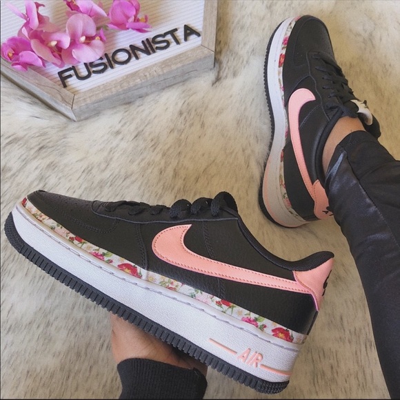nike force 1 vintage floral